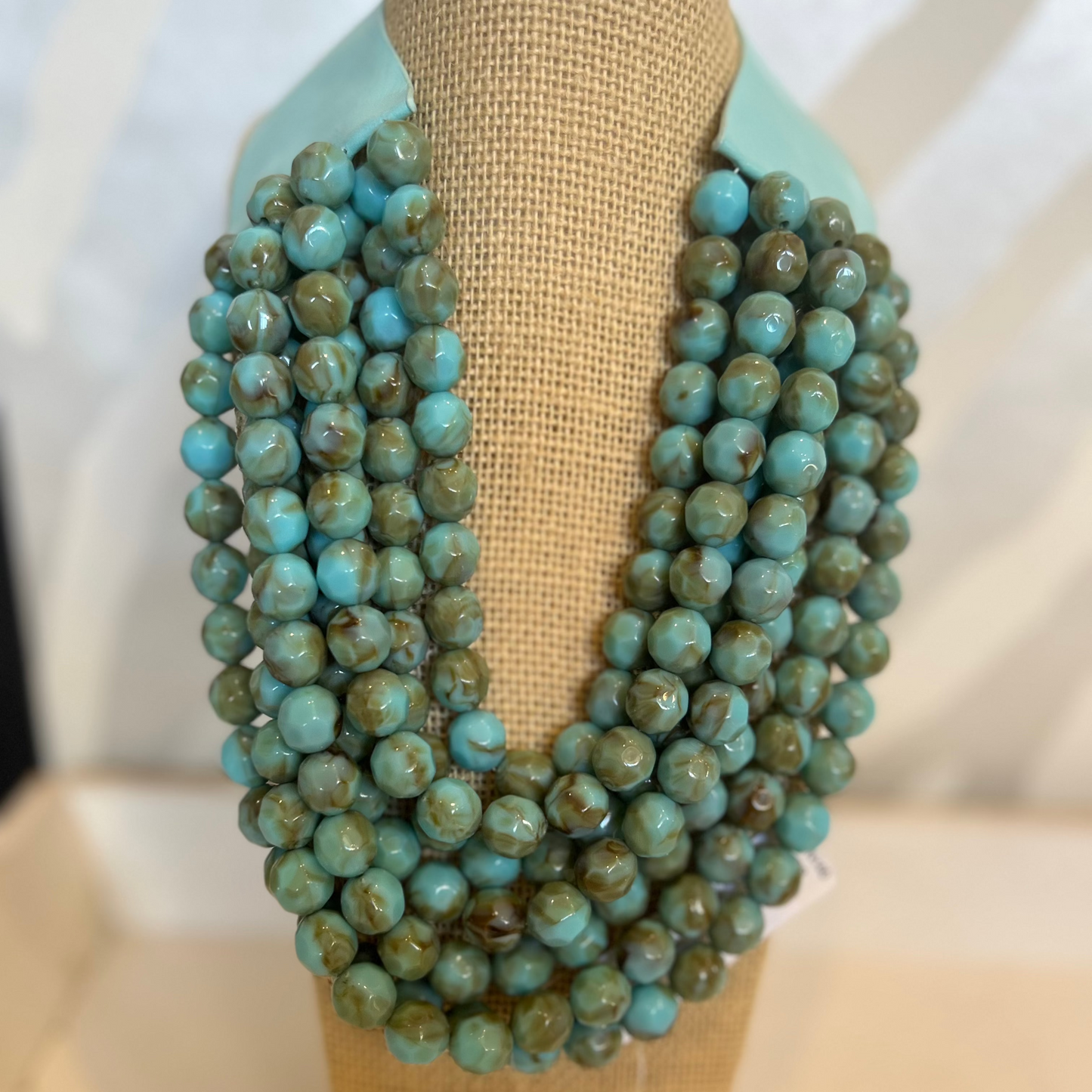 Beaded Beauty Necklace | Turquoise