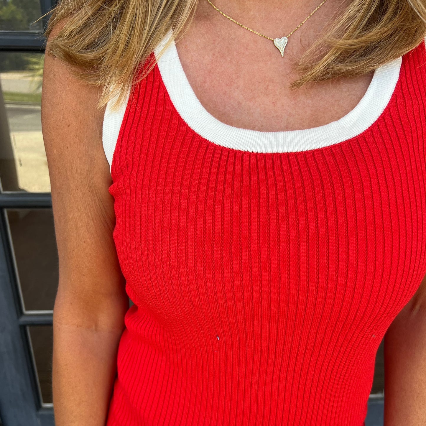 Tammi Tank Top | Red