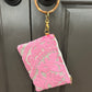 Emilia Bamboo Wristlet | Pink