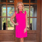 Heather Sleeveless Dress | Pink