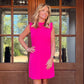 Heather Sleeveless Dress | Pink