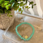 Zenzii Small Glass Bead Bracelet | Turquoise