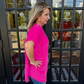 Mamie Sweater | Hot Pink