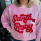 Santa Baby Sweater | Pink