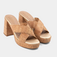 Eleanor Cork Wedge | Natural