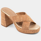 Eleanor Cork Wedge | Natural