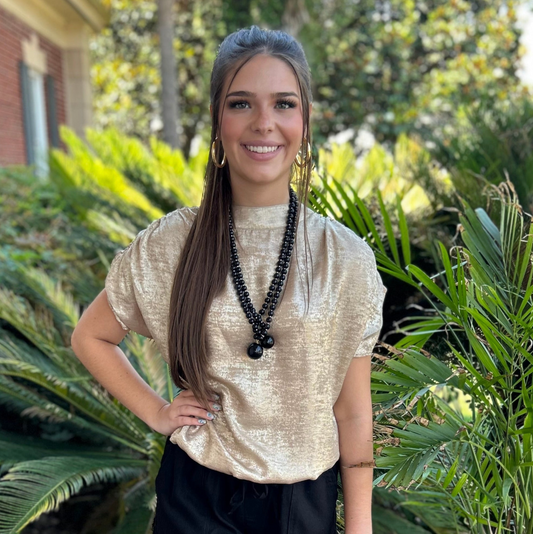 Breland Top | Gold