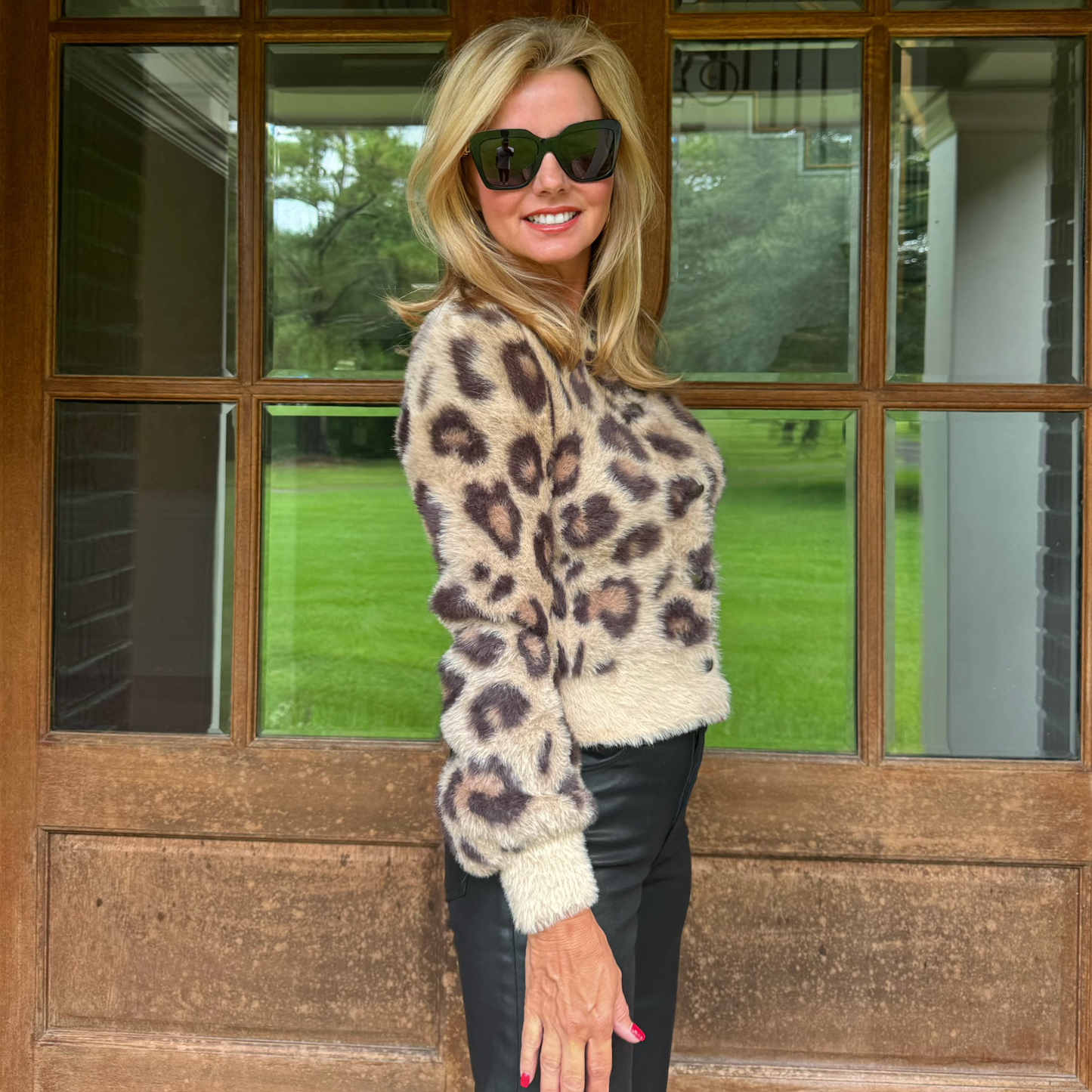 Sheena Sweater | Leopard