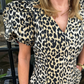 Sondra Dress | Leopard Print