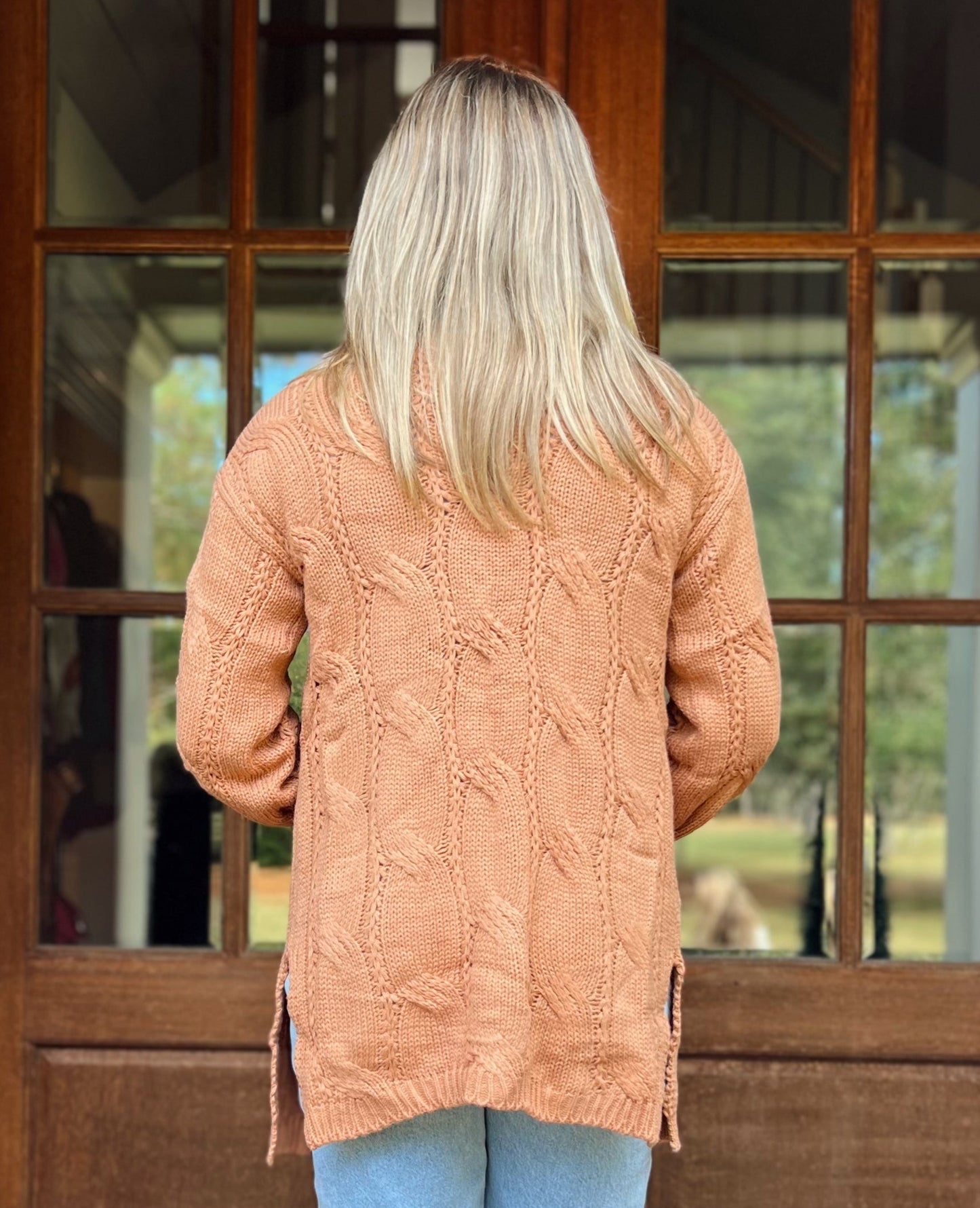 Taylor Cardigan | Apricot