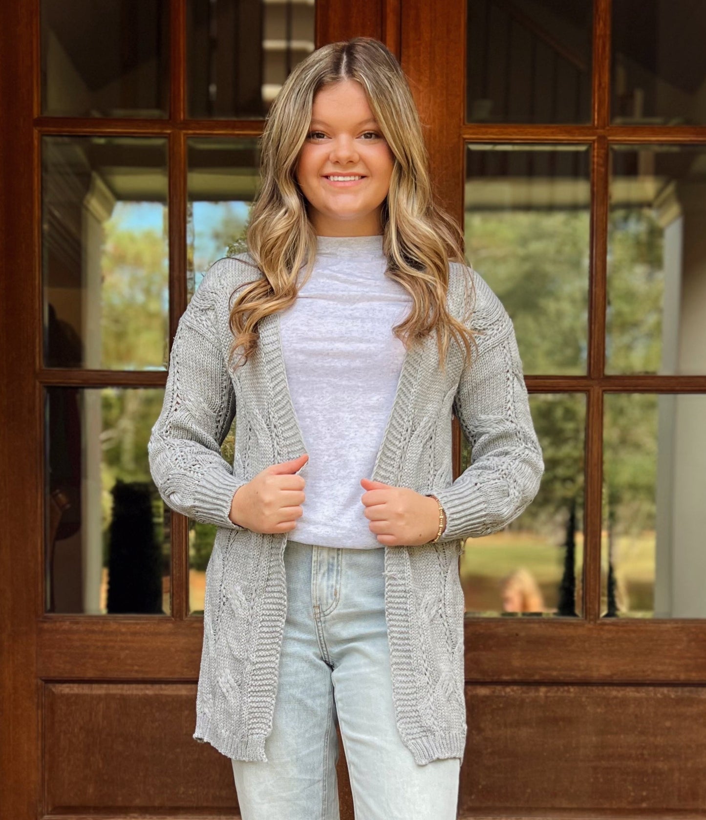 Taylor Cardigan | Grey