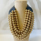 Beaded Beauty Necklace | Gold